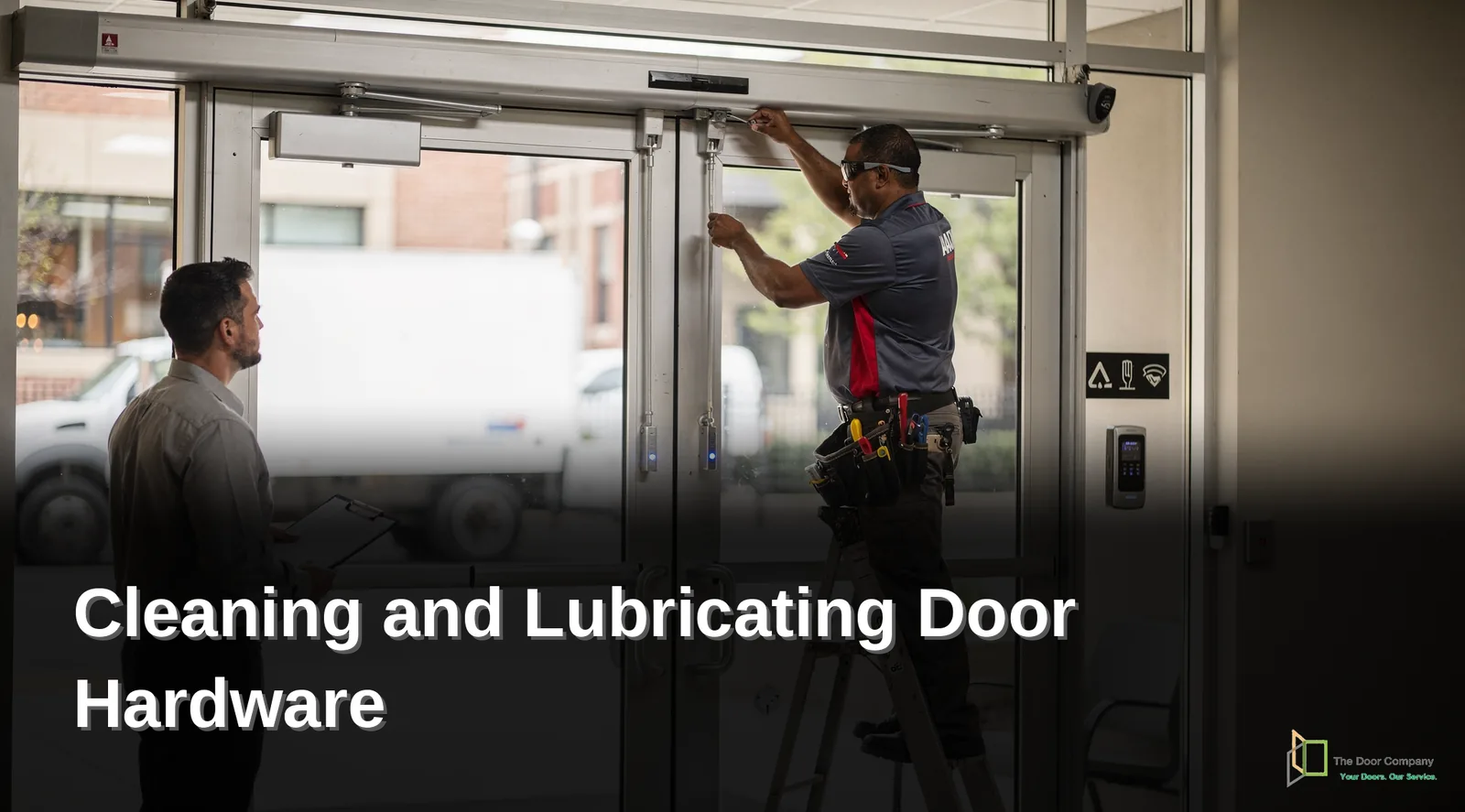 Keeping commercial door hardware operating at peak performance is critical because doors are a necessary